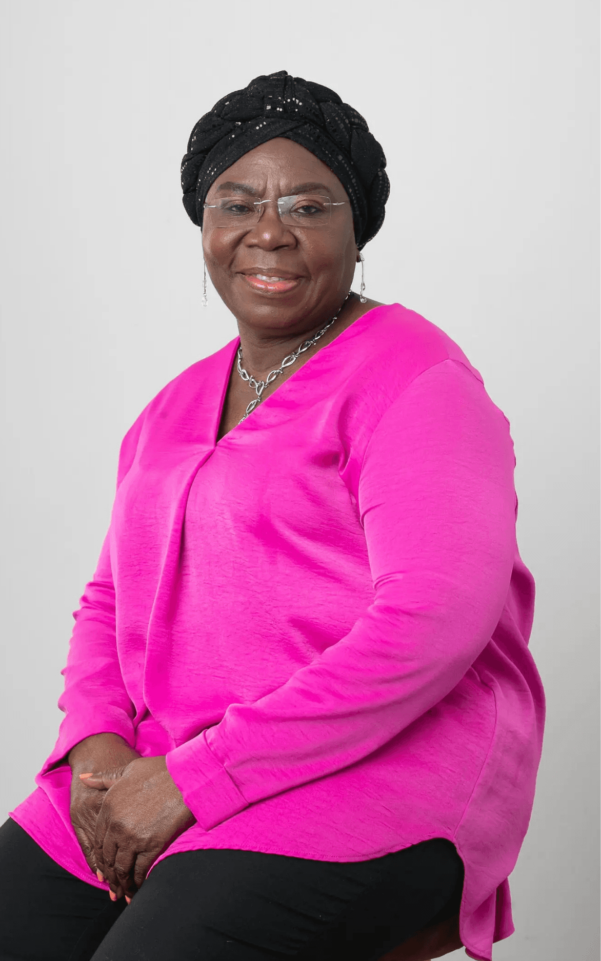 Portrait of Olukemi (Kemi) Atijosan - ACHFN, African & Caribbean Heritage Food Network