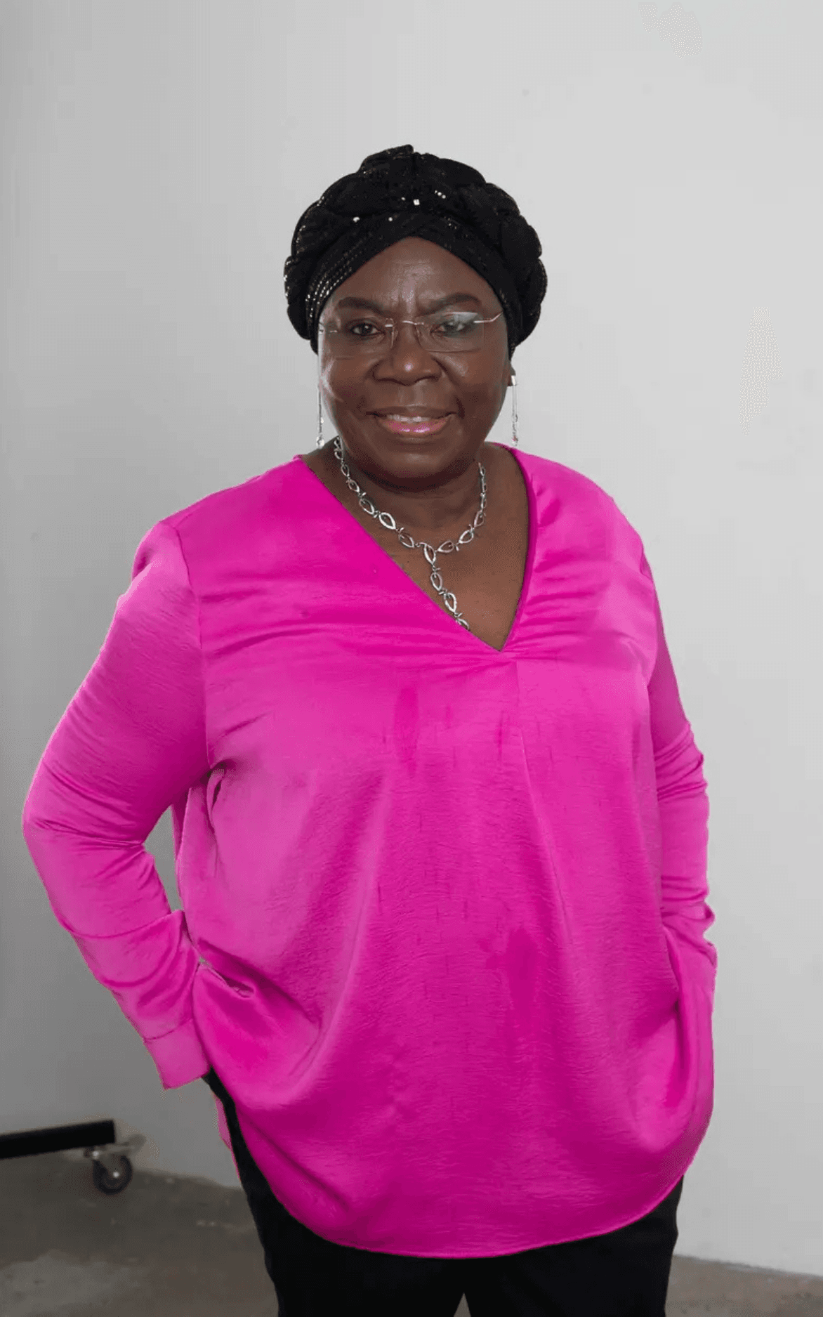 Kemi Atijosan formal portrait for the ACH director profile - ACHFN, African & Caribbean Heritage Food Network